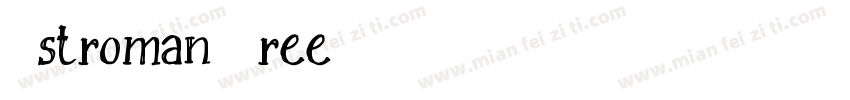 Astroman Free字体转换